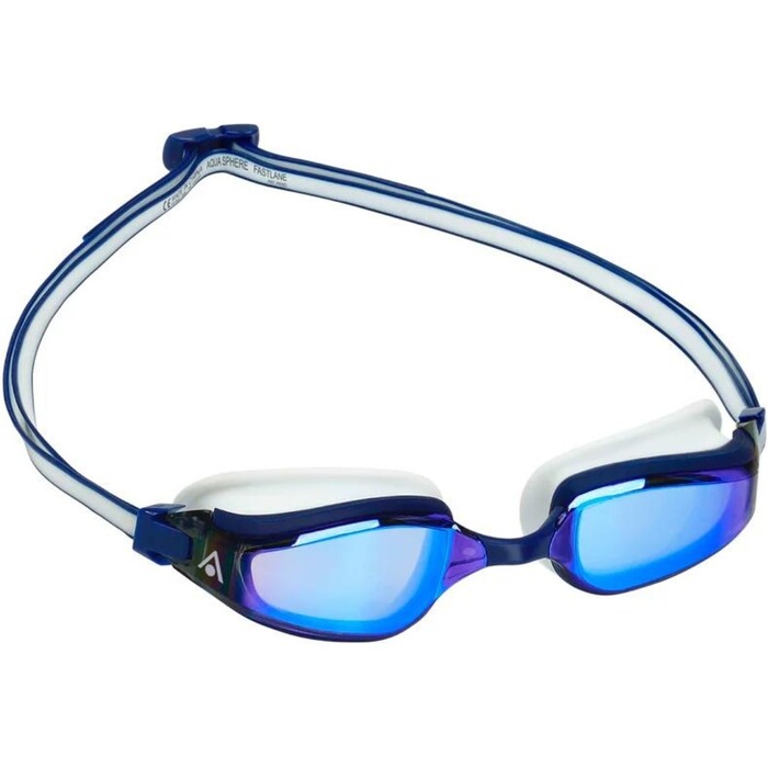 2024 Aquasphere Gafas De Natacin Fastlane EP3174009LMB - Blue Titanium Mirrored